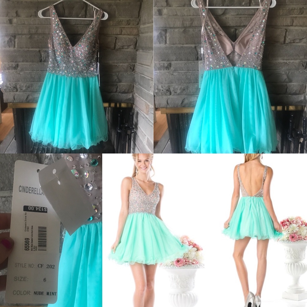 Cinderella divine mint dress!